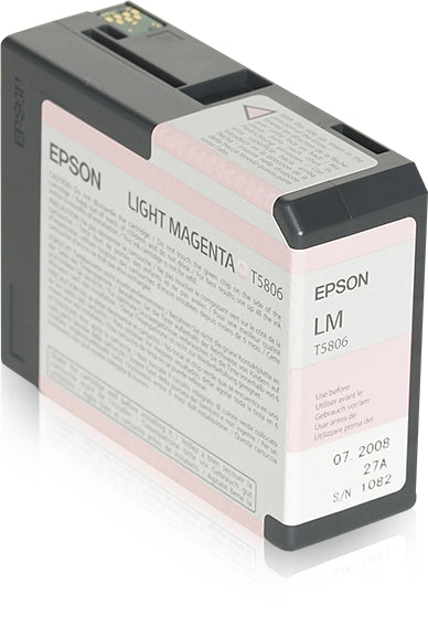 EPSON Tintenpatrone light magenta T580600 Stylus Pro 3800 80ml