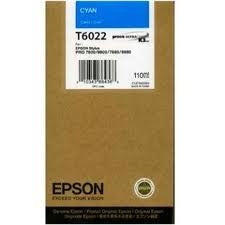 EPSON Tintenpatrone cyan T602200 Stylus Pro 7880/9880 110ml