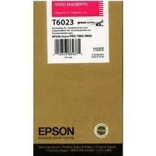 EPSON Tintenpatrone vivid magenta T602300 Stylus Pro 7880/9880 110ml