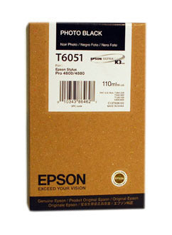 EPSON Tintenpatrone photo black T605100 Stylus Pro 4880 110ml