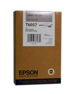 EPSON Tintenpatrone light black T605700 Stylus Pro 4880 110ml