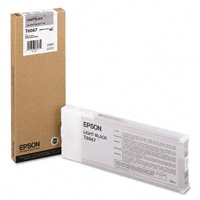 EPSON Tintenpatrone light black T606700 Stylus Pro 4880 220ml