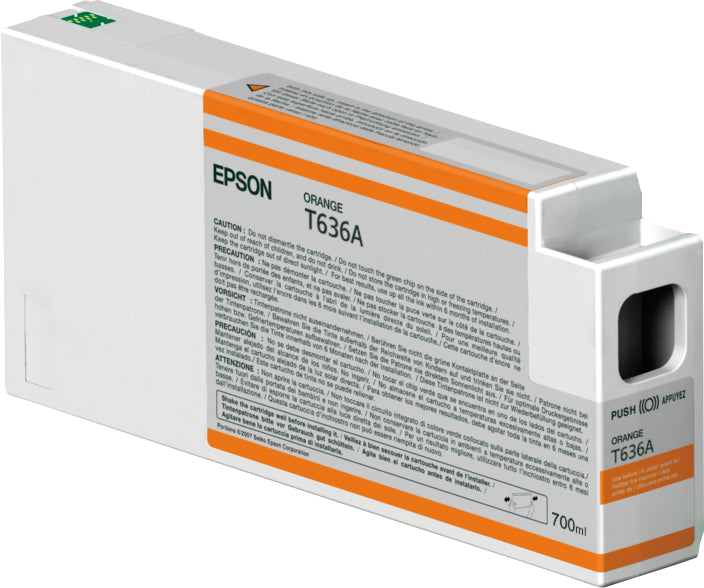 EPSON Tintenpatrone orange T636A00 Stylus Pro 7900/9900 700ml