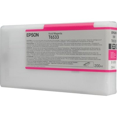 EPSON Tintenpatrone vivid magenta T653300 Stylus Pro 4900 200ml