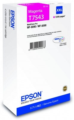 EPSON Tintenpatrone XXL magenta T75434N WF 8090/8590 7000 Seiten