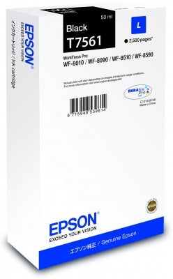 EPSON Tintenpatrone L schwarz T75614N WF 8010/8090 2500 Seiten