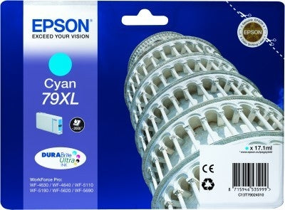 EPSON Tintenpatrone XL cyan T790240 WF 5110/5620 2000 Seiten