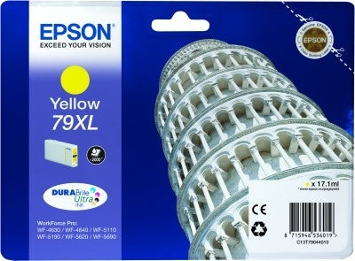 EPSON Tintenpatrone XL yellow T790440 WF 5110/5620 2000 Seiten