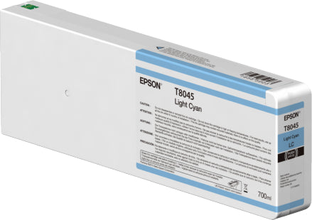 EPSON Tintenpatrone light cyan T804500 SC-P 6000 STD 700ml