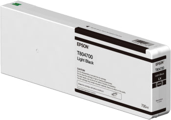 EPSON Tintenpatrone light schwarz T804700 SC-P 6000 STD 700ml