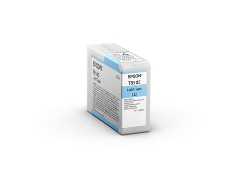 EPSON Tintenpatrone light cyan T850500 SureColor SC-P800 80ml