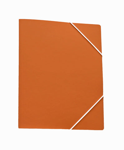 EROLA Gummibandmappe 450my A4 511 orange Karton