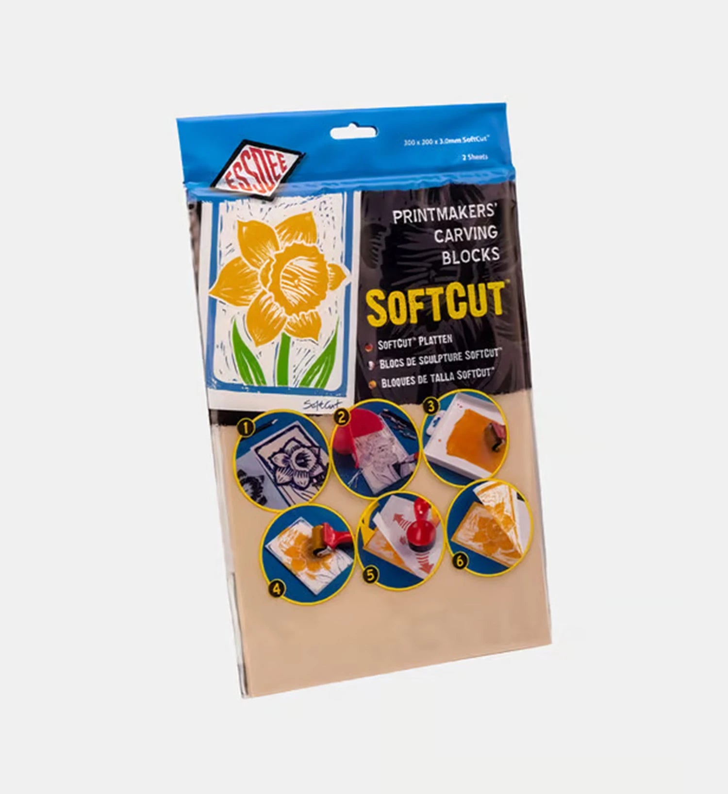 ESSDEE SOFTCUT-PLATTEN X2 300X200X3MM