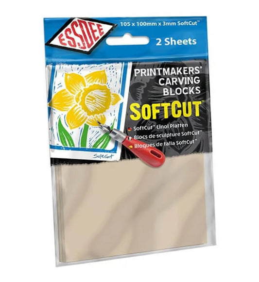 ESSDEE SOFTCUT-PLATTEN X2 100X105X3MM