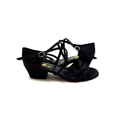 Esperanza - Zapatos de Baile para Niños en Negro - ¡Perfecto para Jóvenes Bailarines! 🖤✨