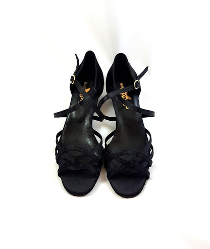 Esperanza - Zapatos de Baile para Niños en Negro - ¡Perfecto para Jóvenes Bailarines! 🖤✨