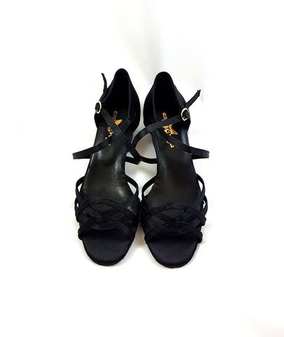 Esperanza - Zapatos de Baile para Niños en Negro - ¡Perfecto para Jóvenes Bailarines! 🖤✨