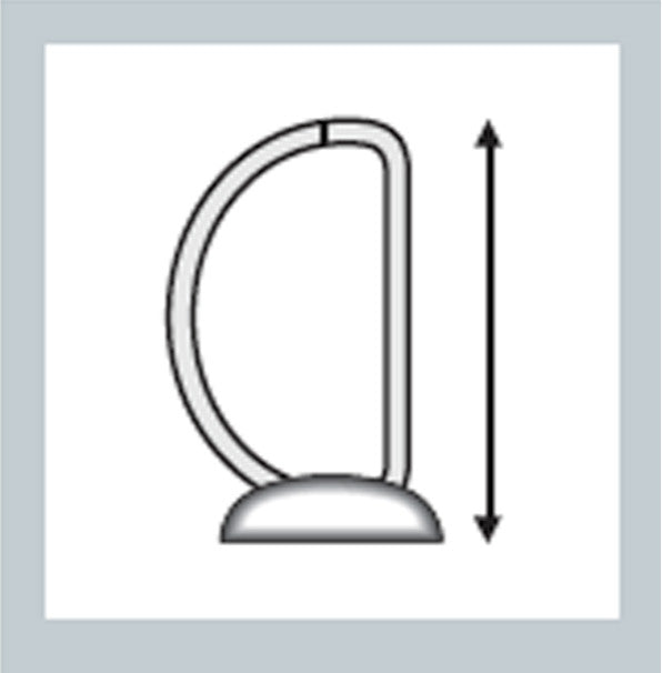 ESSELTE Präsentationsringbuch weiss 49703 A4, Rückenbreite 50mm