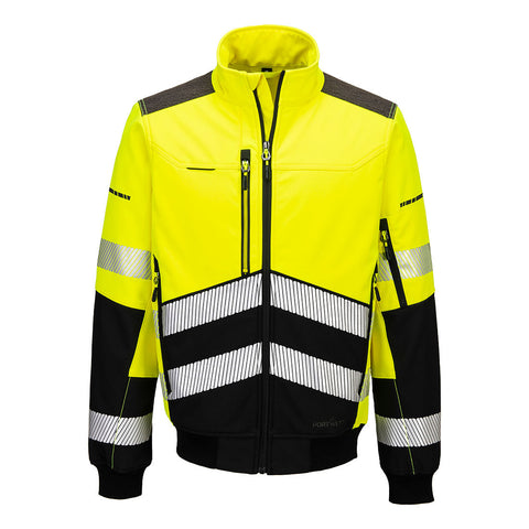 Portwest EV468 Arbeitsjacke – Gelb/Schwarz – robust & funktional