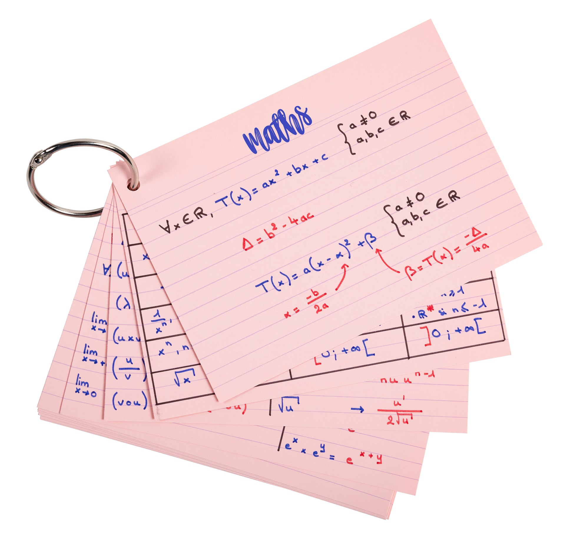 EXACOMPTA Display Flashcards A6/A7 10380E assortiert 38PK à 50 Stück