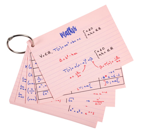 EXACOMPTA Display Flashcards A6/A7 10380E assortiert 38PK à 50 Stück