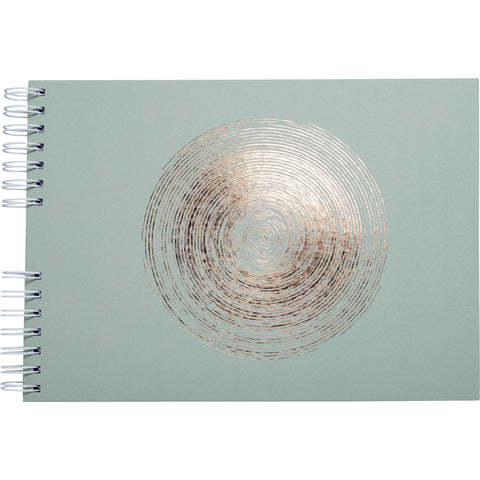 EXACOMPTA Spiralalbum Ellipse 32x22cm 16165E grün 50 Seiten