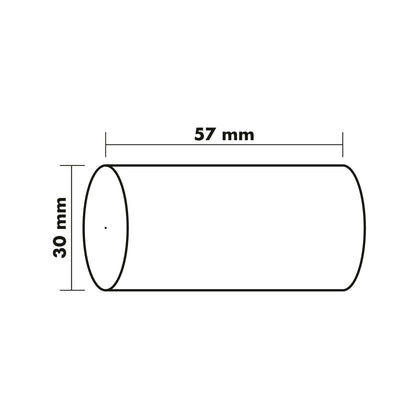 EXACOMPTA Rolle Thermo Papier 20Stk. 43642E 57x30mmx9m für Kasse