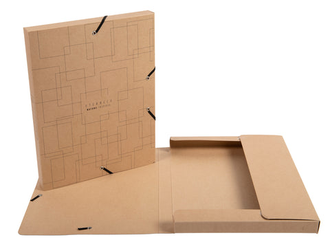 EXACOMPTA Sammelbox Eterneco A4 59247E braun ass. FSC 25x33x2.5cm
