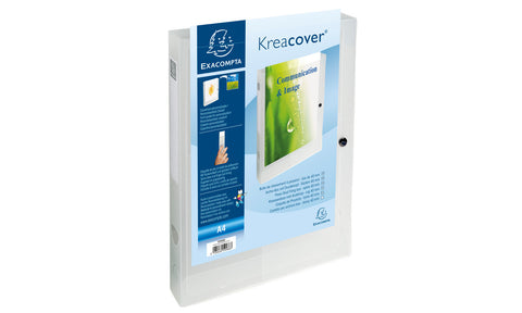 EXACOMPTA Sammelbox Kreacover 24x32cm 59988E weiss