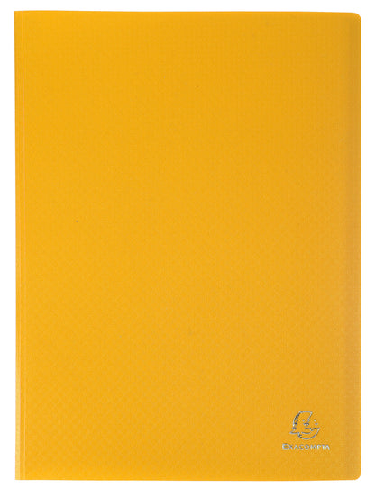 EXACOMPTA Sichtbuch A4 85109E gelb 100 Taschen