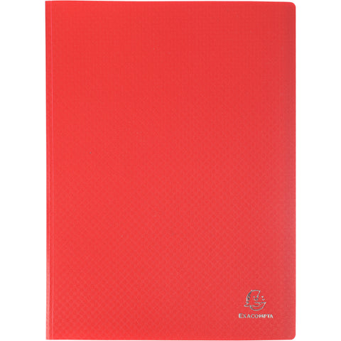 EXACOMPTA Sichtbuch A4 8545E rot 40 Taschen