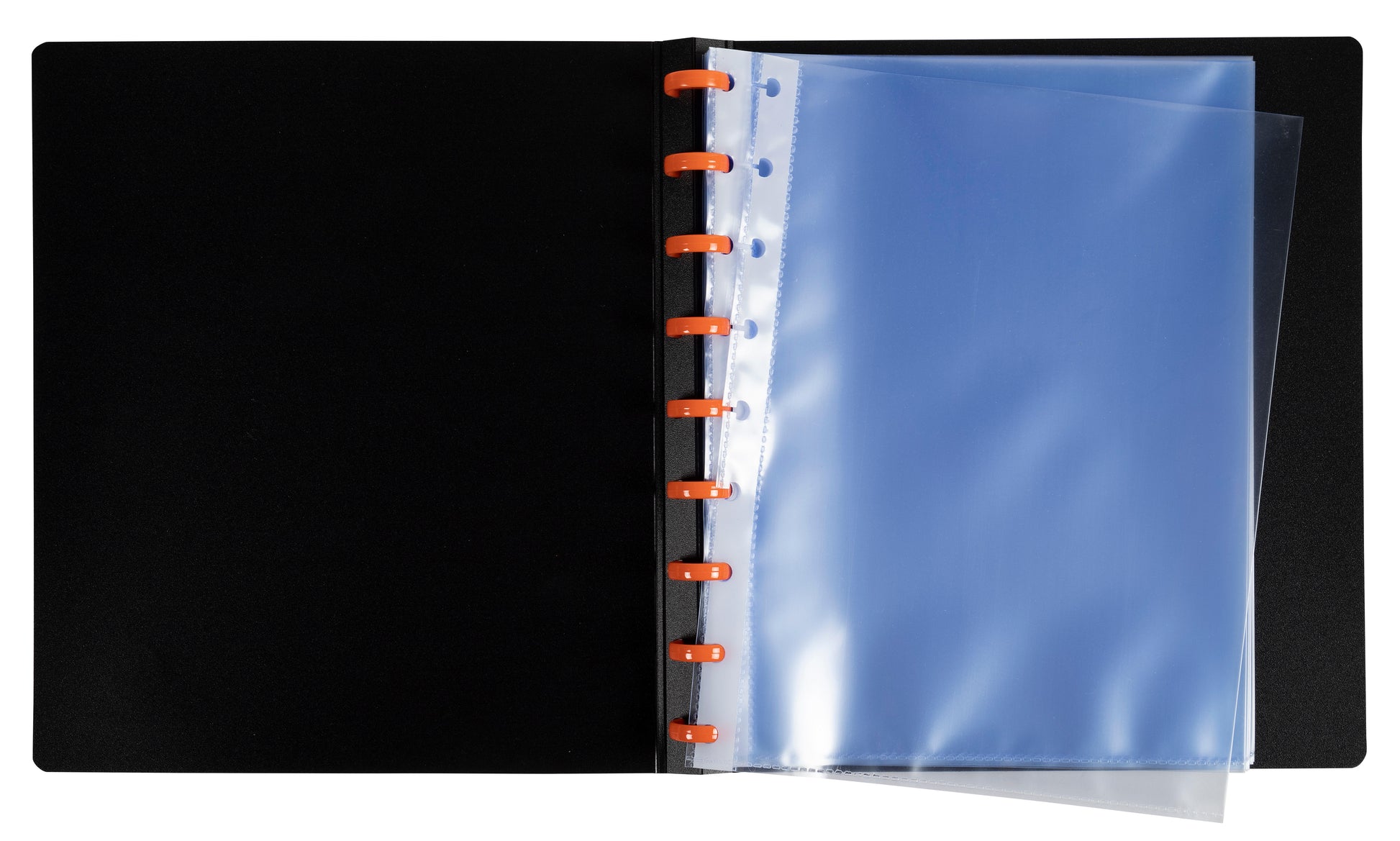 EXACOMPTA Sichtbuch Exaview A5 86034E schwarz 30 Taschen