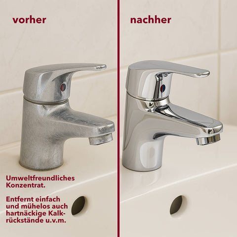 <Essigreiniger>, <verde>, <pH> <3>, <1> <litro>