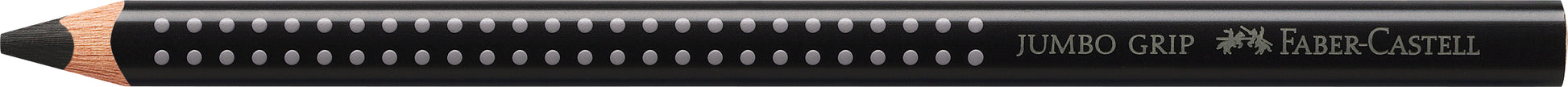FABER-CASTELL Farbstifte Jumbo GRIP 110999 schwarz