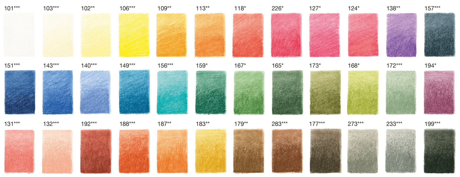 FABER-CASTELL Farbstift 112136 36er Metalletui