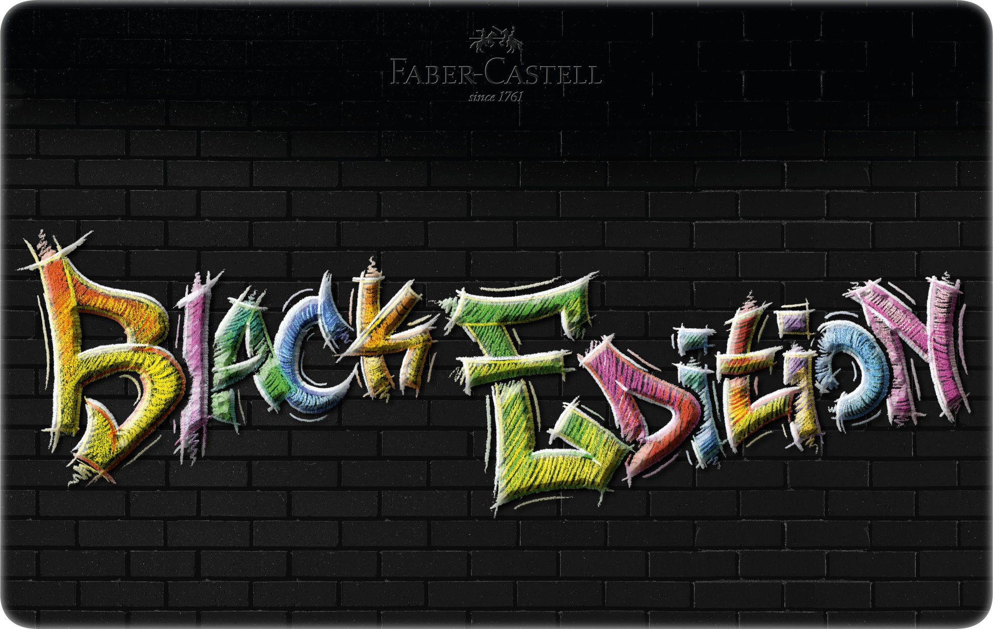 FABER-CASTELL Farbstifte Black Edition 116437 36 Farben, Metalletui