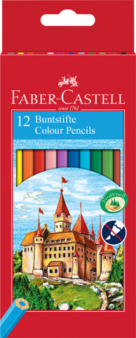 FABER-CASTELL Farbstifte Classic Colour 120112 12 Farben ass.