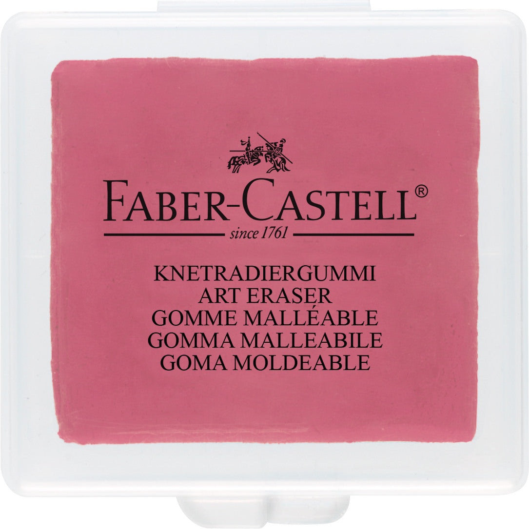 FABER-CASTELL Knetgummi 38x35x8mm 127321 farbig ass.
