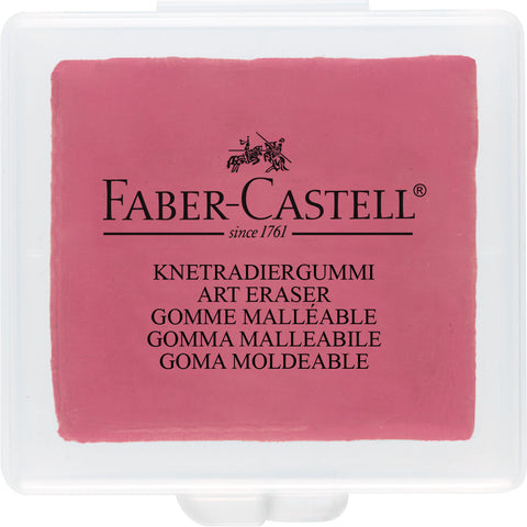 FABER-CASTELL Knetgummi 38x35x8mm 127321 farbig ass.