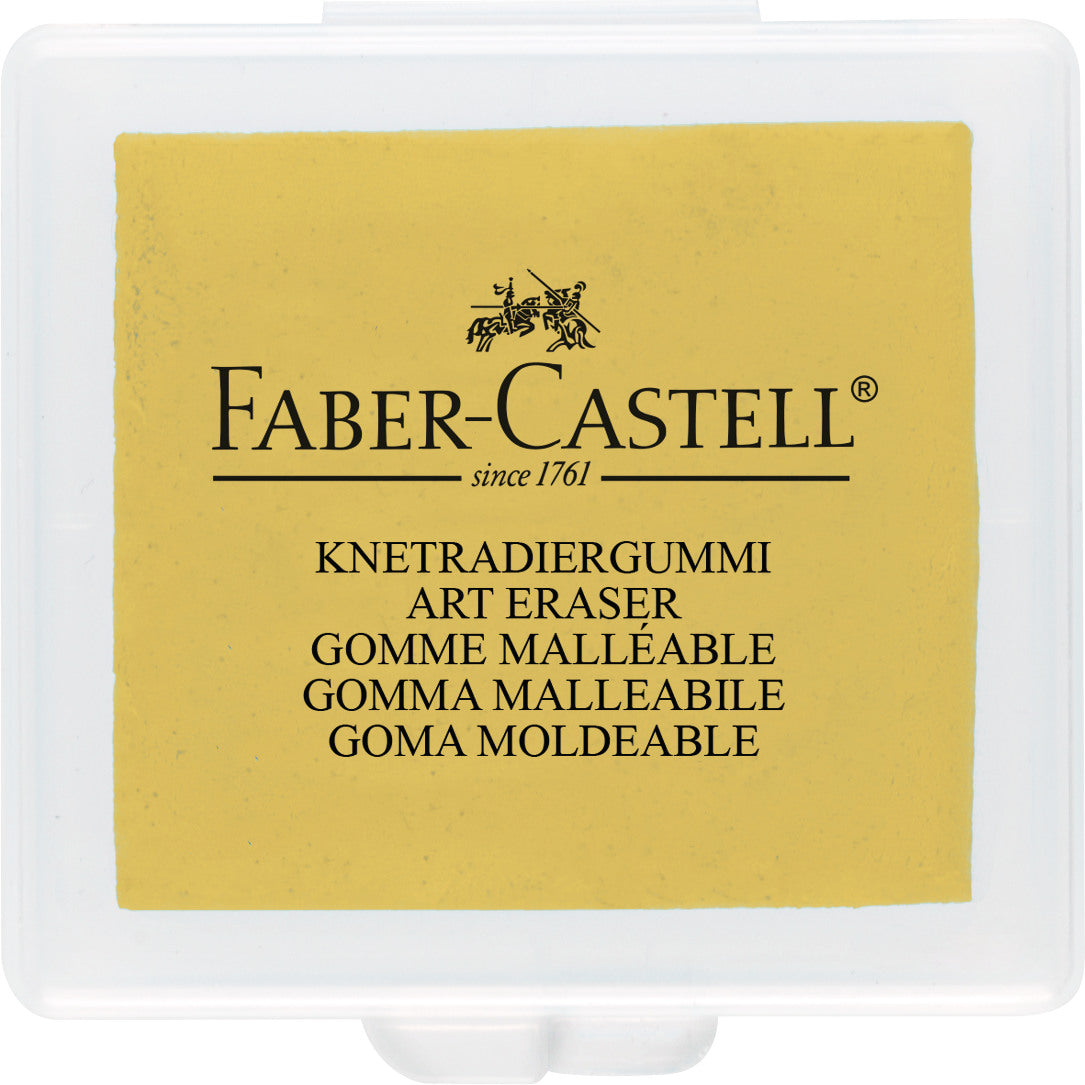 FABER-CASTELL Knetgummi 38x35x8mm 127321 farbig ass.