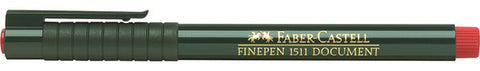 FABER-CASTELL Faserschr. FINEPEN 1511 0.4mm 151121 rot