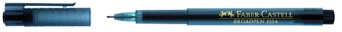 FABER-CASTELL Fineliner Broadpen 1554 0.8mm 155499 schwarz
