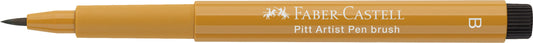 FABER-CASTELL Pitt Artist Pen Brush 2.5mm 167468 grüngold