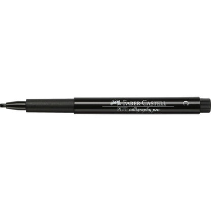 FABER-CASTELL Pitt Calligraphy-Pen 2mm 167599 schwarz