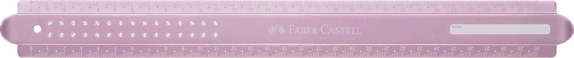 FABER-CASTELL Lineal 30cm 172030 Sparkle, bruchsicher