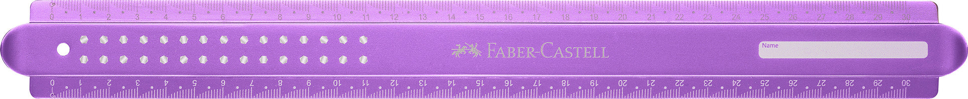 FABER-CASTELL Lineal 30cm 172030 Sparkle, bruchsicher