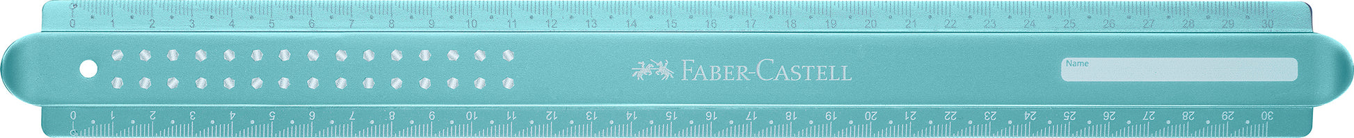 FABER-CASTELL Lineal 30cm 172030 Sparkle, bruchsicher