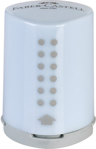 FABER-CASTELL Spitzdose Grip 2001 Mini 183774 sky blue