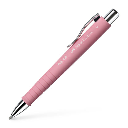 FABER-CASTELL Kugelschreiber Poly Ball XB 241127 rosé