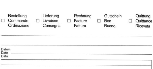 FAVORIT Mehrzweckbuch OK BONUS A5 8313 OK Durchschreibepapier 84 Blatt